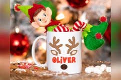 Reindeer SVG Cut Files for Cricut | Cute Christmas SVG Product Image 3