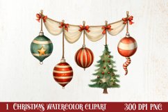 Reindeer First Christmas Clipart Sublimation, Christmas PNG Product Image 1