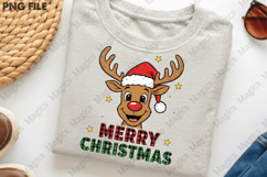 Reindeer Merry Christmas PNG Clipart Product Image 3