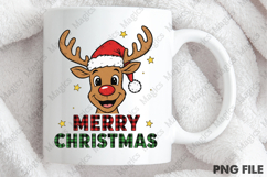 Reindeer Merry Christmas PNG Clipart Product Image 4