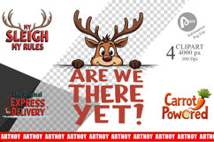 Reindeer Rants Quotes Clipart Product Image 1
