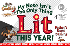 Reindeer Rants Quotes Clipart Product Image 1