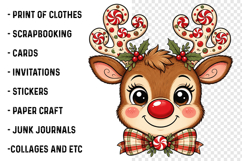 Reindeer Sublimation PNG Product Image 2