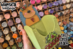 Reindeer Cocoa Box SVG Product Image 2