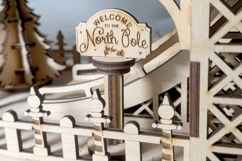 Reindeer Flight School - laser cut file, Glowforge plan SVG Product Image 11