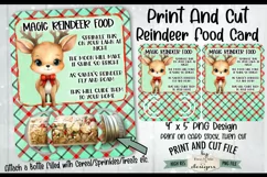 Reindeer Food Print and Cut Card | Magic Reindeer Food Product Image 1