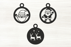 Christmas Ornaments SVG Bundle 100 items Product Image 6