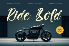 Rekont Laughin - Bold Brush Font Product Image 2