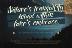 Rekont Laughin - Bold Brush Font Product Image 4