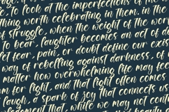 Rekont Laughin - Bold Brush Font Product Image 9