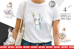 Housework Mom Ghost Sublimation Product Image 1