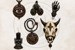 Dark Ritual Artifacts Cult Relics Occult PNG Clipart Product Image 9
