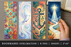 Religion faith printable sublimation bookmark design Product Image 1