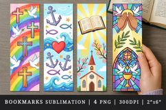 Religion faith printable sublimation bookmark design Product Image 1