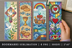 Religion faith printable sublimation bookmark design Product Image 1