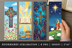 Religion faith printable sublimation bookmark design Product Image 1