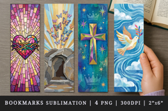 Religion faith printable sublimation bookmark design Product Image 1