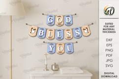 Religious banners Bundle Laser Cut. Wall decor SVG Product Image 2
