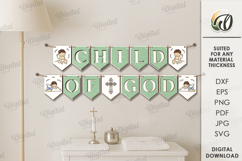 Religious banners Bundle Laser Cut. Wall decor SVG Product Image 6