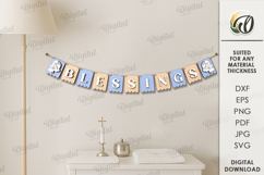 Religious banners Bundle Laser Cut. Wall decor SVG Product Image 7