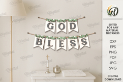 Religious banners Bundle Laser Cut. Wall decor SVG Product Image 11
