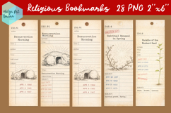 Religious Bookmarks Bundle. Christian quotes PNG Product Image 3