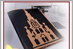 Catholic Cathedral ITH Passport Case Machine Embroidery File Product Image 8