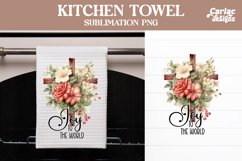 Religious Kitchen Towel Sublimation