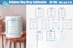 Religious Bundle Mug Wrap 15OZ and 11OZ Product Image 2