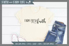 Farm Fresh Faith, Farmhouse svg Product Image 2