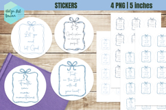 Religious Stickers printable PNG Product Image 1