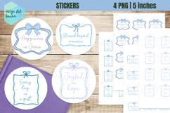Religious Stickers printable PNG Product Image 1