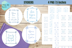 Religious Stickers printable PNG Product Image 1