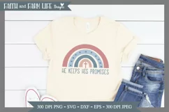 He keeps His promises SVG, Sublimation, Printable Product Image 1