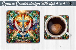 Square Coaster | Religious | Christianity coaster Product Image 1