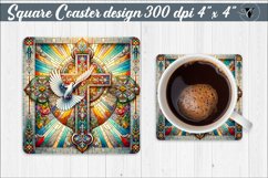 Square Coaster | Religious | Christianity coaster Product Image 1