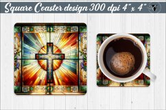 Square Coaster | Religious | Christianity coaster Product Image 1