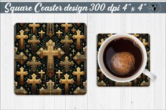 Square Coaster | Religious | Christianity coaster Product Image 1