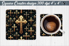 Square Coaster | Religious | Christianity coaster Product Image 1