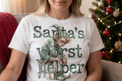 Reluctant Christmas Elves Sublimation Product Image 2