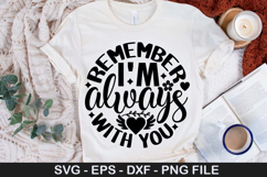 Remember i m always with - Christmas SVG Design Product Image 1
