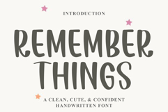 Remember Things Product Image 1