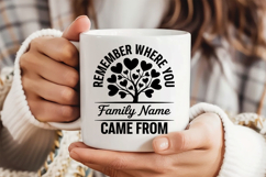 Family Reunion SVG Bundle | Custom Family Tree &amp; Name Design Product Image 6