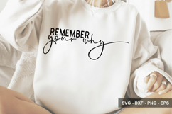 Remember Your Why - Boho Inspirational Design Product Image 1
