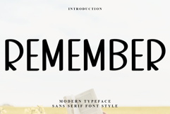 Remember Product Image 1