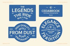 Remosca Display Font Product Image 2
