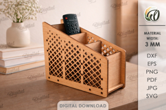 Remote Control Holders Bundle Laser Cut. Storage Box SVG Product Image 8