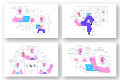 10 Remote Team Offsite Illustration Product Image 2