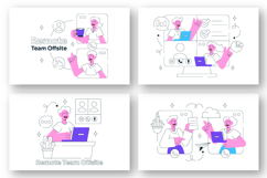 10 Remote Team Offsite Illustration Product Image 3