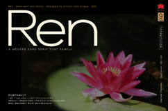 Ren - Sans serif font family Product Image 1